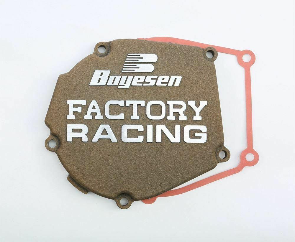 IGNITION COVER 05-07 KX250, BOYESEN SC-12AM MAGNESIUM