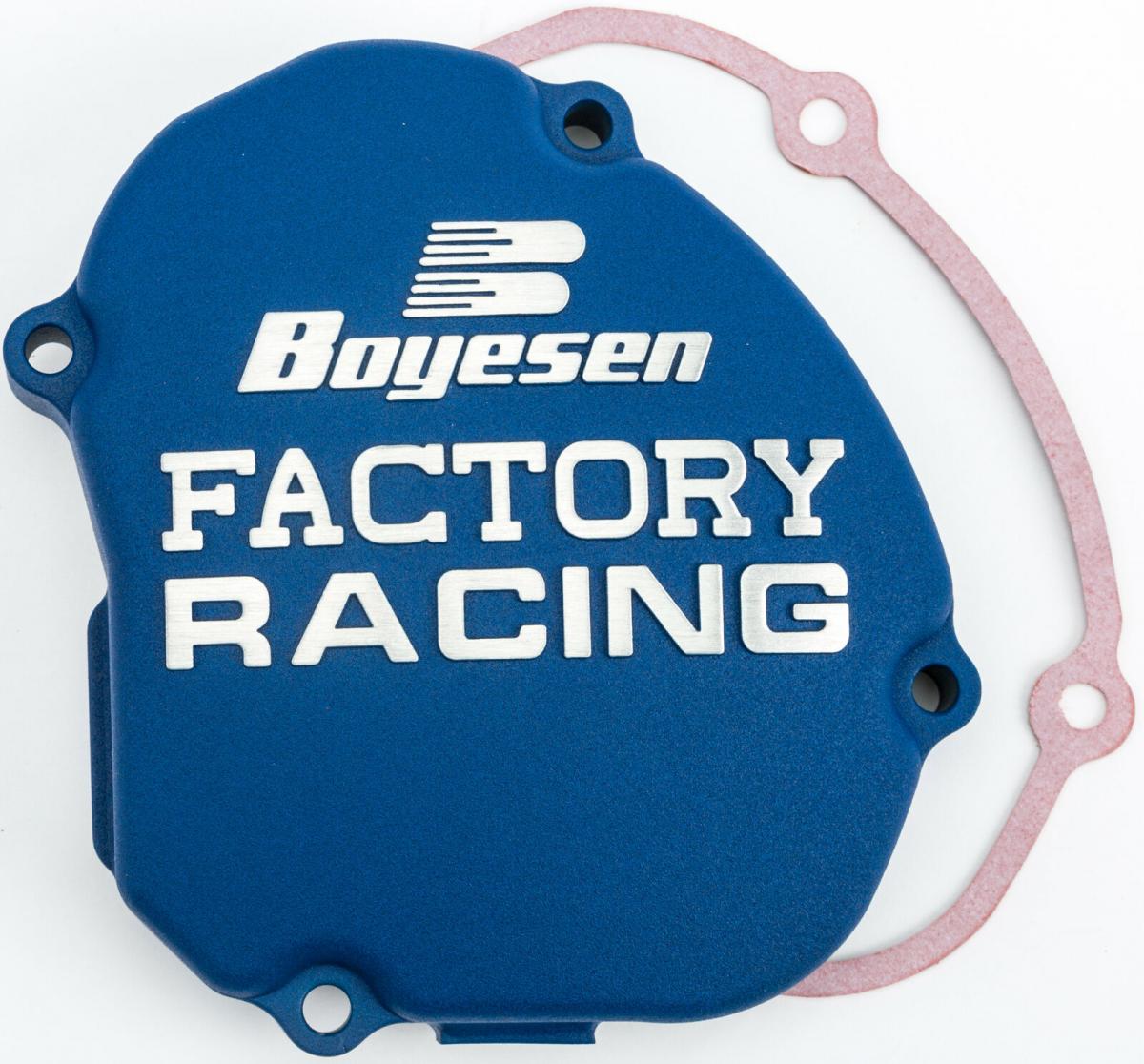 IGNITION COVER 05-21 YZ125, BOYESEN SC-33AL BLUE