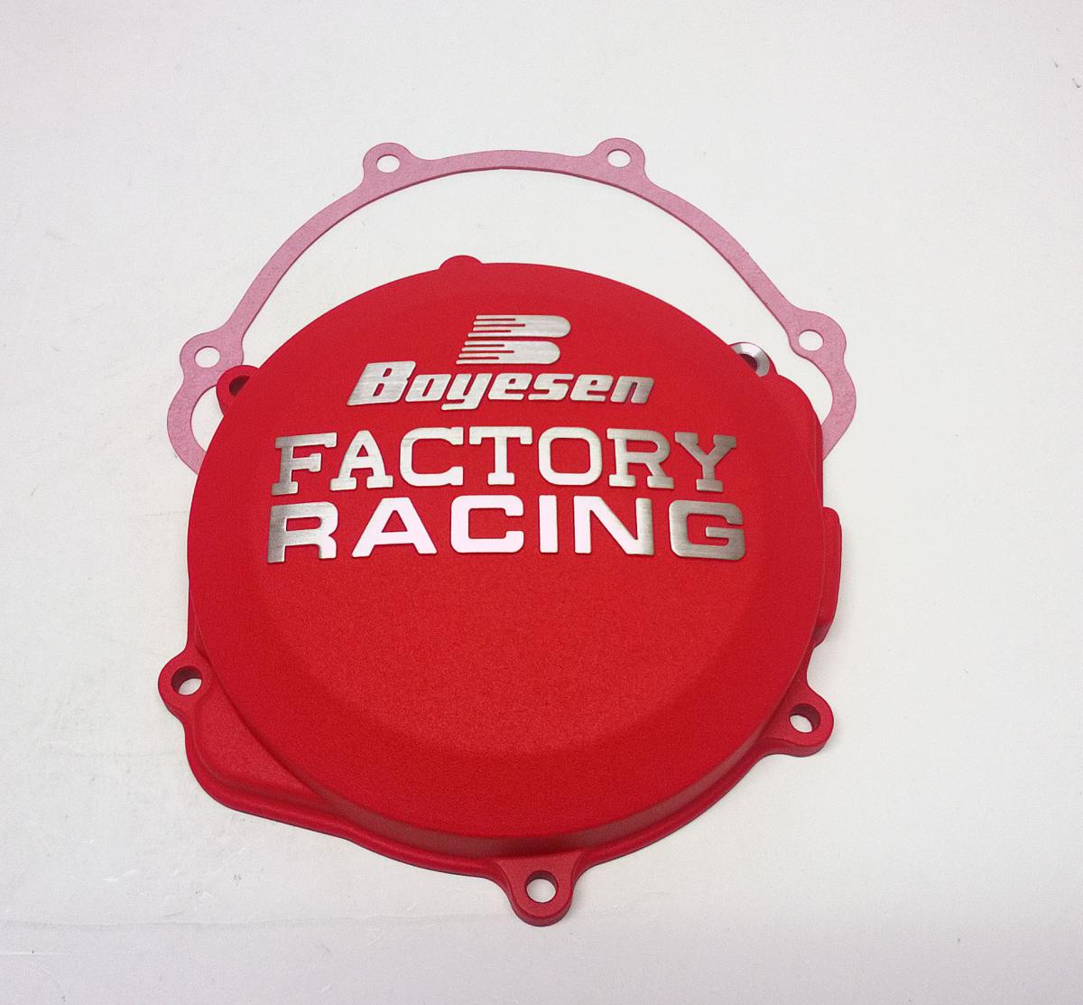 CLUTCH COVER 2018-2025 CRF 250 R, BOYESEN CC-07CR, RED