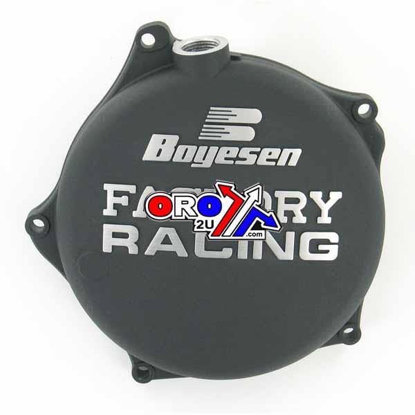CLUTCH COVER 09-20 KX250F, BOYESEN CC-17AB, BLACK