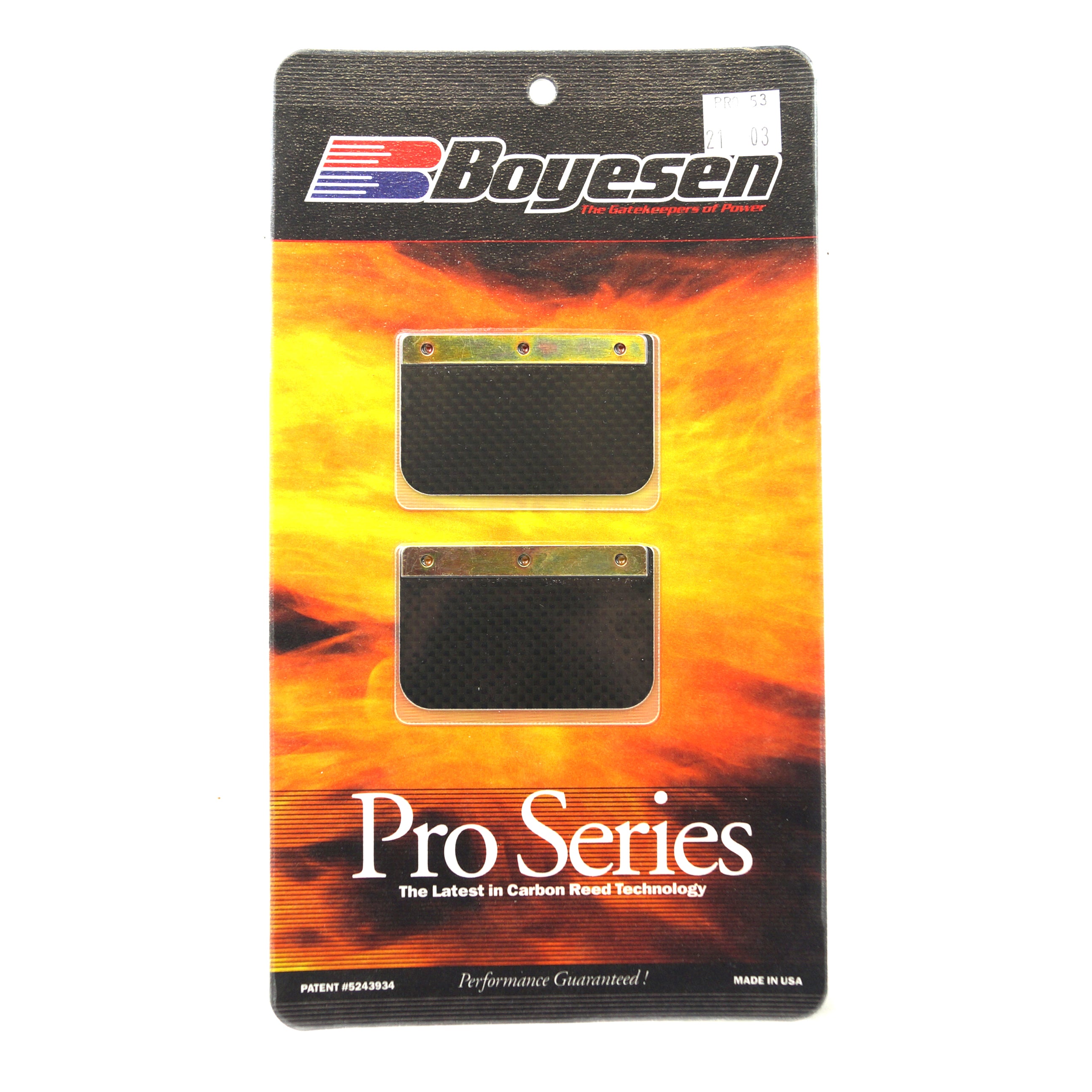 PRO-53 BOYESEN REEDS, Boyesen Pro Series Reeds - PRO