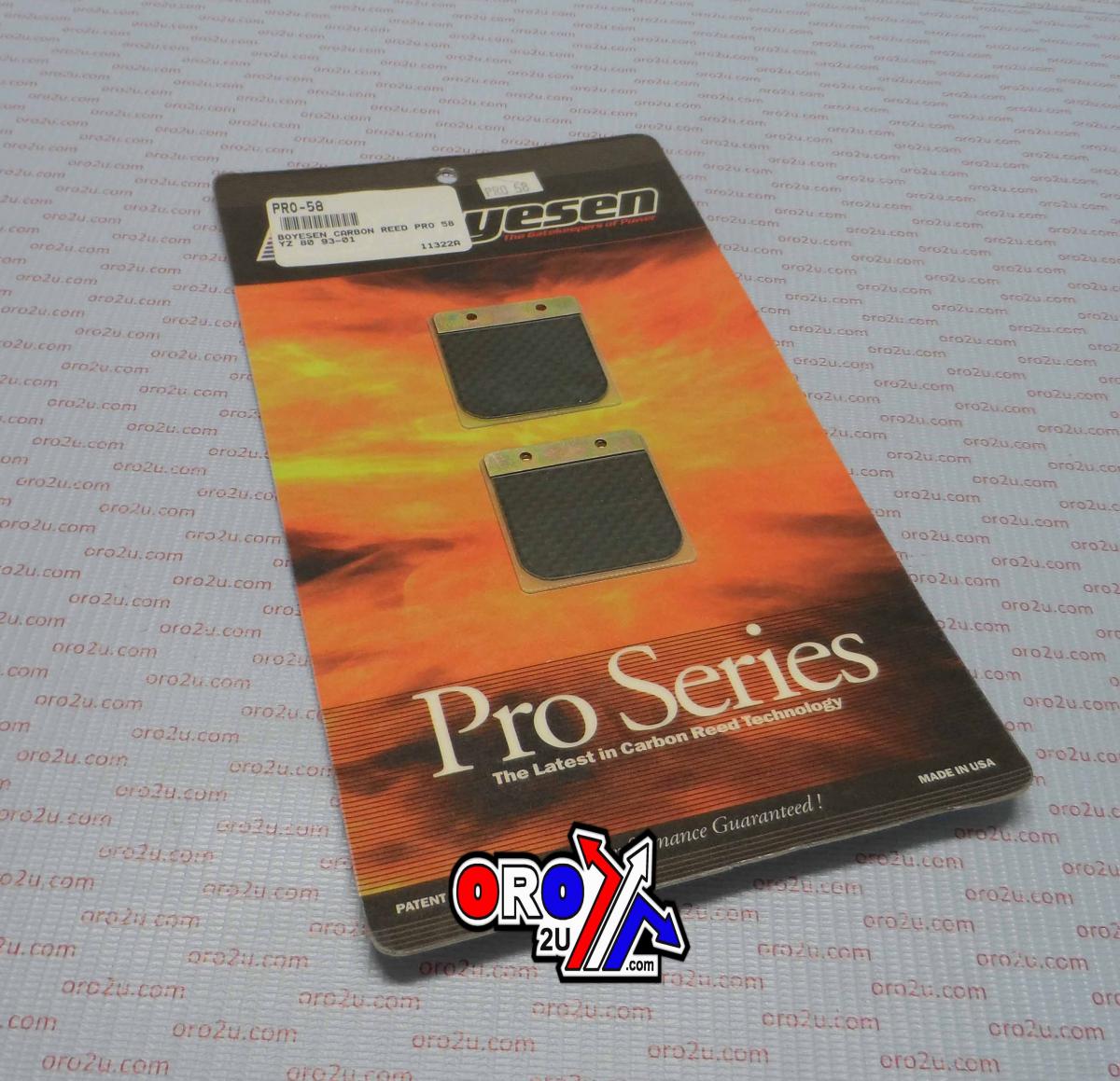 PRO-58 BOYESEN REEDS, Boyesen Pro Series Reeds - PRO, PRO58