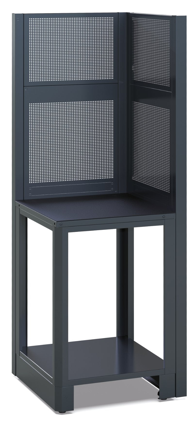 Self-Supporting Complete Corner for RSC50, 630x630mm Worktop, Shockproof PVC Coat, Includes 2 Lower Panels 650x625mm, 2 Upper Panels 650x400mm, Complete Framework - BetaRSC50 RSC50 AC-A