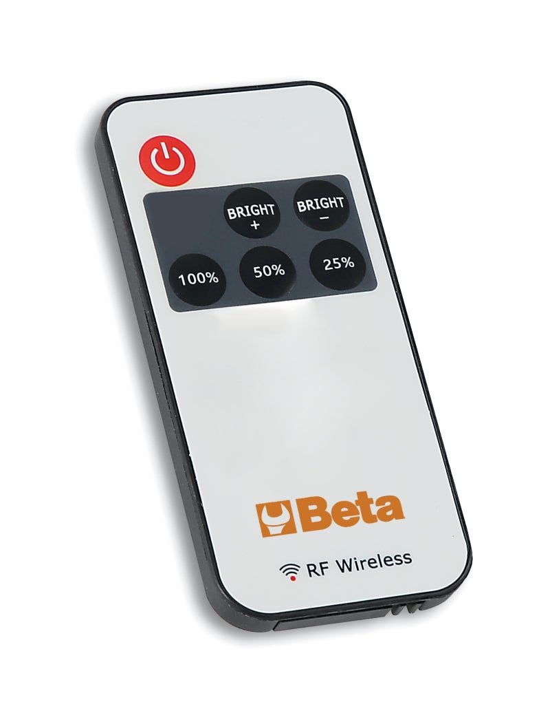 LED Strip Controller with RF Remote for RSC50, Includes Mini Receiver, 5V-24VDC Input, 5A Output, Remote with Brightness Adjustment, 86x40x7mm - BetaRSC50 5000 RSC50/CTR