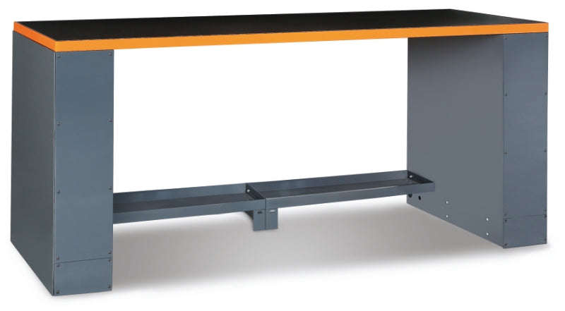 2m Workbench with Shockproof PVC Worktop, Adjustable Feet, 2050x700mm - BetaRSC55 C55BO/2