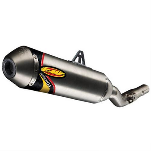 10 CRF250R Q4 TI SA MFLR, 041381 FMF Q4 TI Slip-On