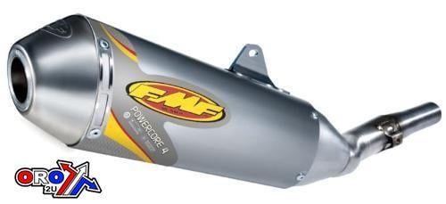 10 RMX450Z PC TI MUFFLER NAT, FMF 043270 POWERCORE NATURAL