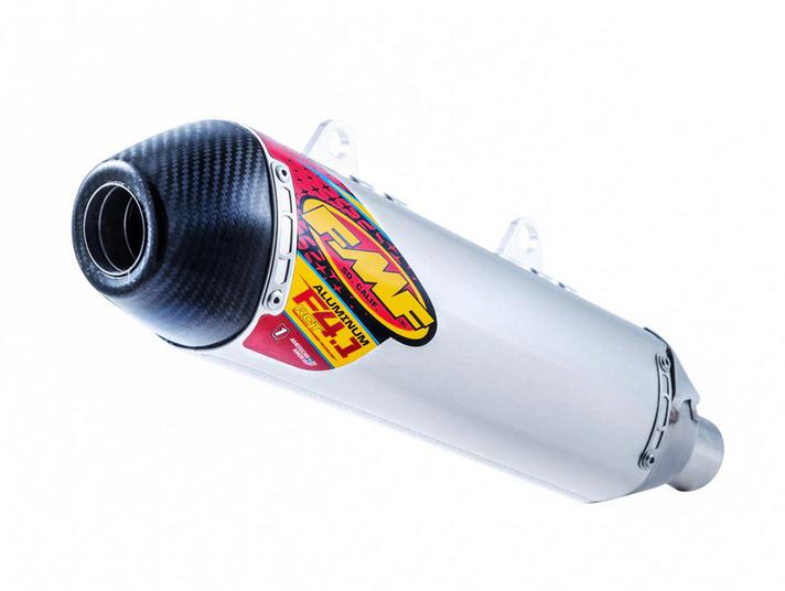 07-15 SX-F F4.1 RCT ALU CARBON, FMF 045558 FACTORY SILENCER