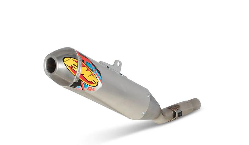 10-13 YZ250F Q4 HEX S/A FMF, SILENCER 044387 QUIETCORE