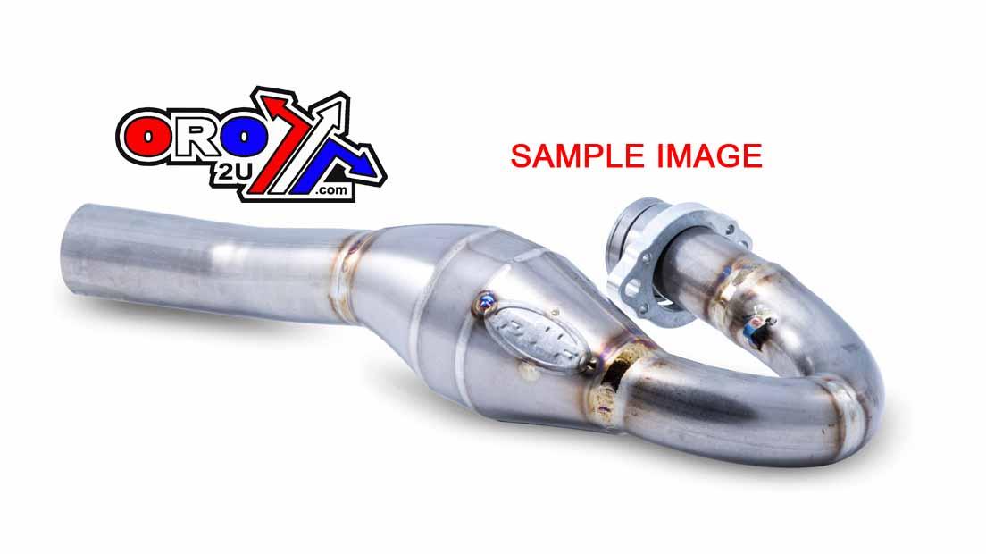 17-20 KX250F M/BOMB STAINLESS, HEADER FMF 042343, STAINLESS STEEL