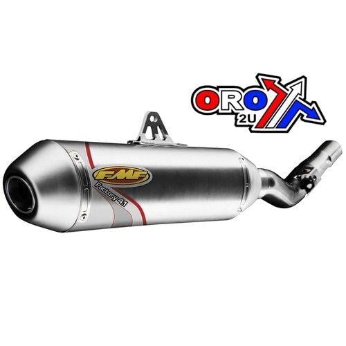 TE310/510 F4.1 SS NATURAL, FMF 045535 Factory 4.1 Slip-On