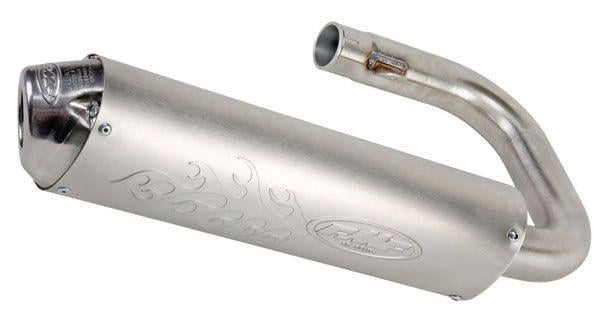 06 RHINO 450 PC4 W/SA PIPE, FMF 044184 POWERCORE SILENCER