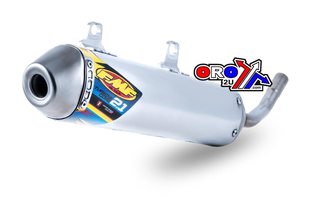 02-21 YZ125 TURBINECORE 2.1, FMF 024061 EXHAUST SILENCER