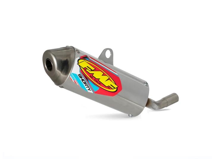 95-98 KX125 PC2 SHORTY PIPE, FMF 020239 EXHAUST SILENCER