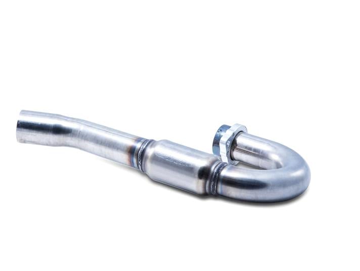 20-21 KLX300R P-BOMB SS PIPE, FMF 042385 POWERBOMB SILENCER