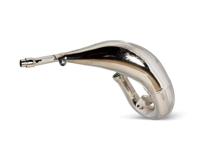 FATTY FRONT PIPE 05-21 YZ125, FMF 024049 NICKEL EXHAUST