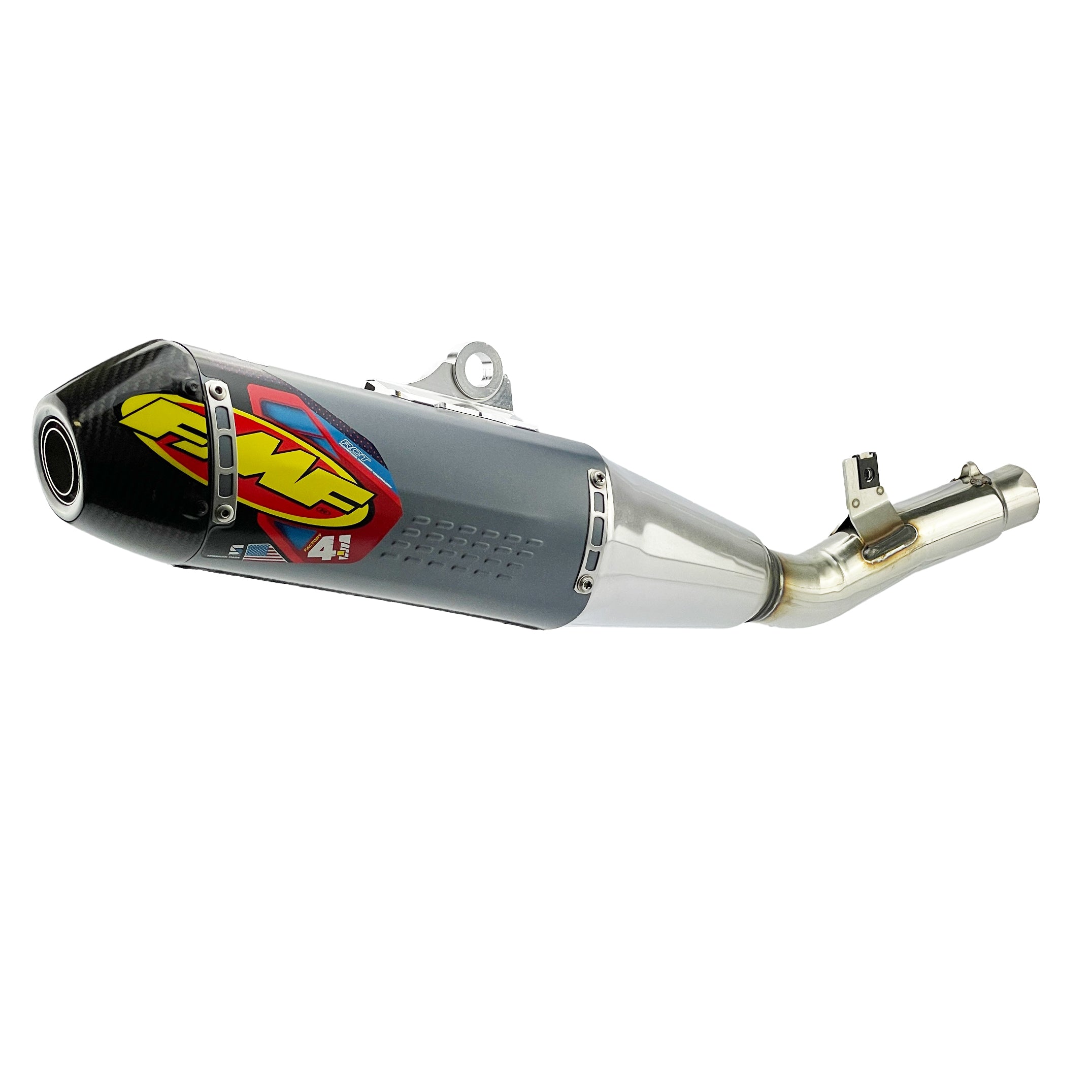 Factory 4.1 RCT Slip-On Exhaust Silencer 24-25 Kawasaki KX 450 F X - FMF 042403
