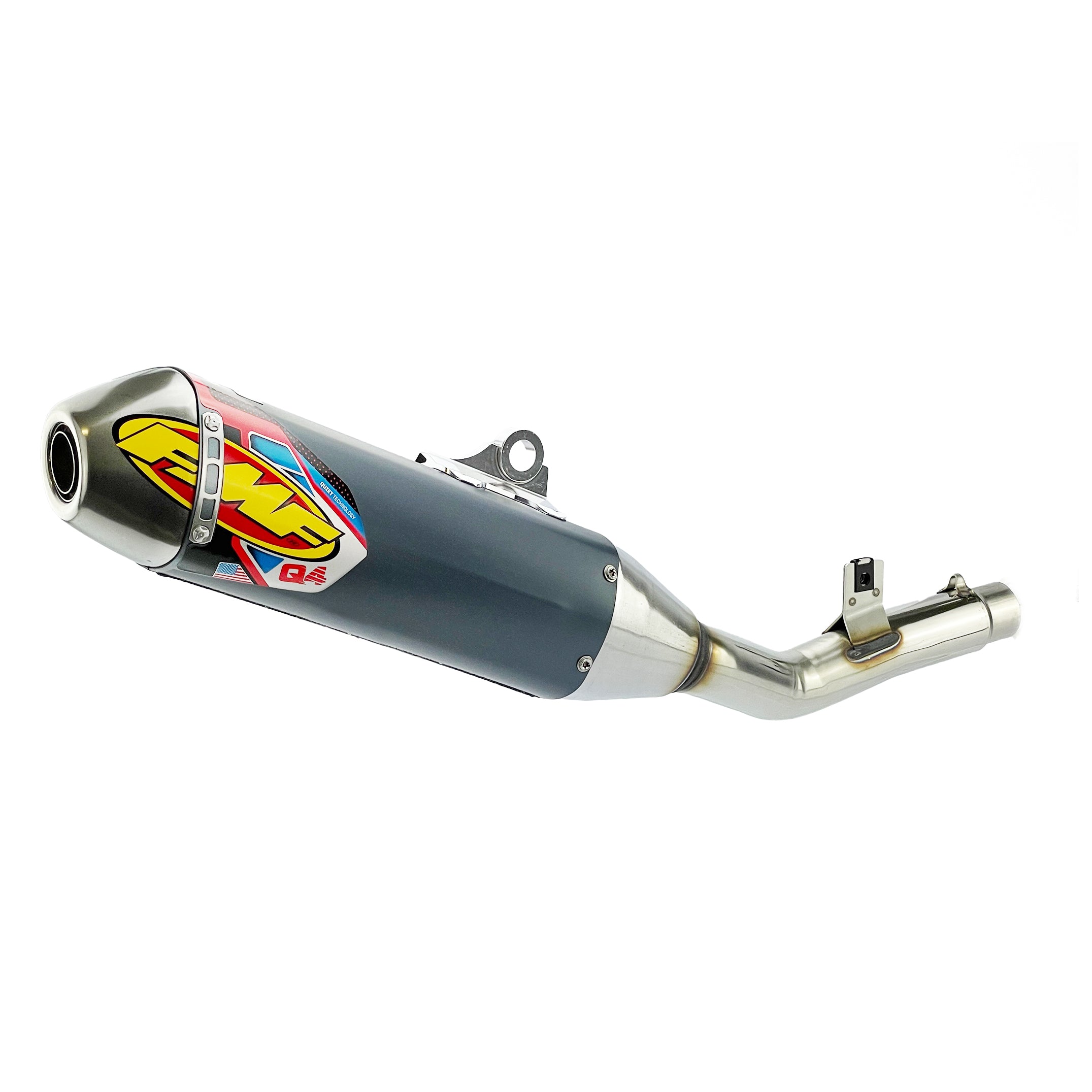 Q4 Hex Exhaust Silencer 24-25 Kawasaki KX 450 F X - FMF 042402