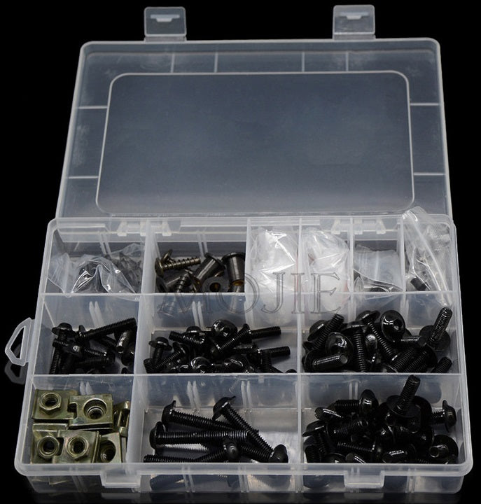 SPORTBIKE FAIRING BOLT KIT 194pcs