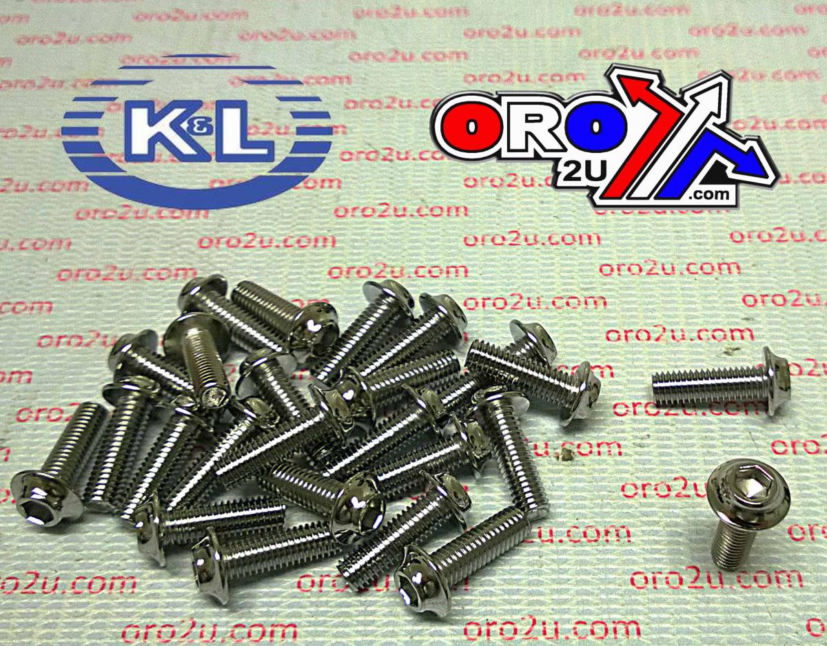 TAPERED HEAD ALLEN BOLT 5x16, 33-8285, 92153-1244, ROAD TOOLS