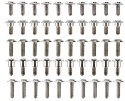 50pcs KIT BMW Motorcycle Shell Stainless Steel Screws R1200GS ADV R1250GS R1200RT S1000XR RR S1000R C600 C650GT R1250 F750GS F850GS