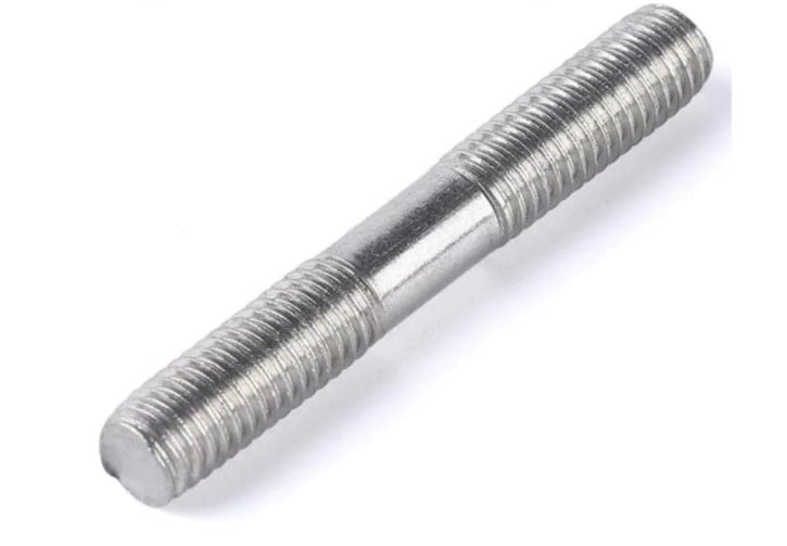 STUD M8 X 40 STAINLESS STEEL 304 WITH 13mm LONG THREADS