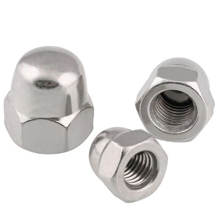 M6 Dome Cap Nut Stainless Steel 304 PACK-10