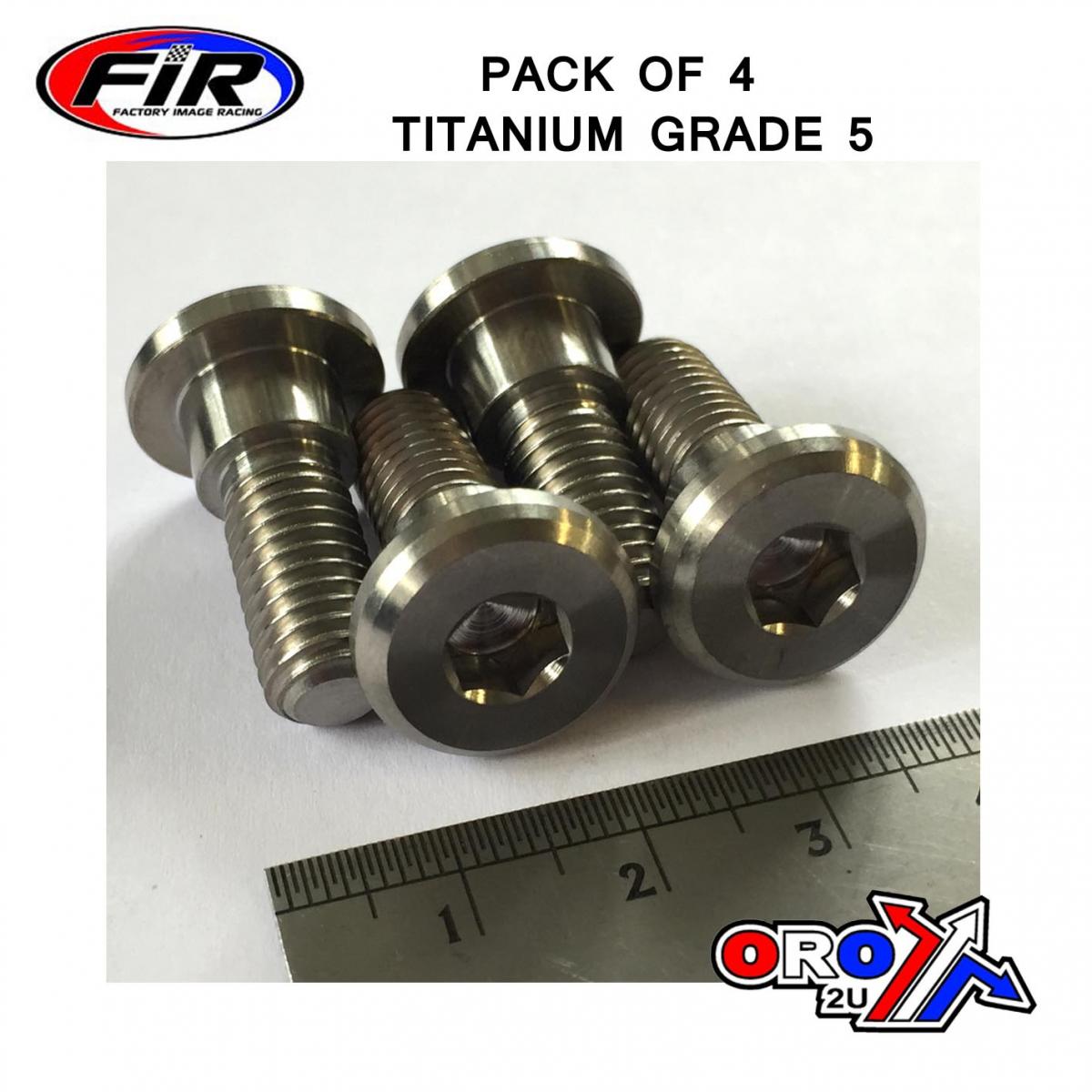 DISC BOLT M8x22mm -10 BOSS PK4, TITANIUM GRADE 5 /DISC BOLT 90105-MK5-010 90105-MK5-000