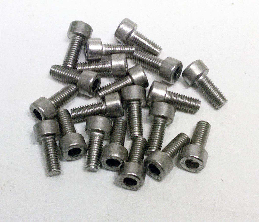PK/20 M5x12 SS ALLEN CAP, STAINLESS STEEL SCREW