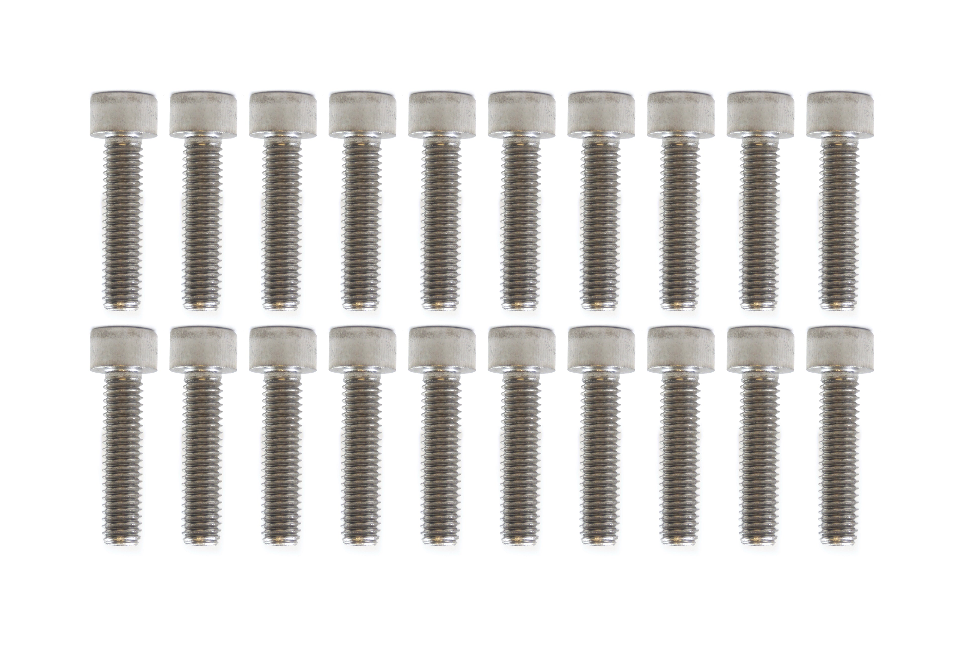 PK/20 M6x25 SS ALLEN CAP, STAINLESS STEEL SCREW