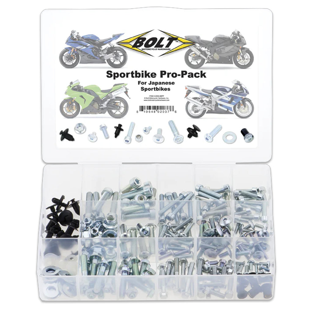 BOLT Japanese Sportbik PRO KIT, MOTOCYCLE HARDWEAR 2006-SBPP