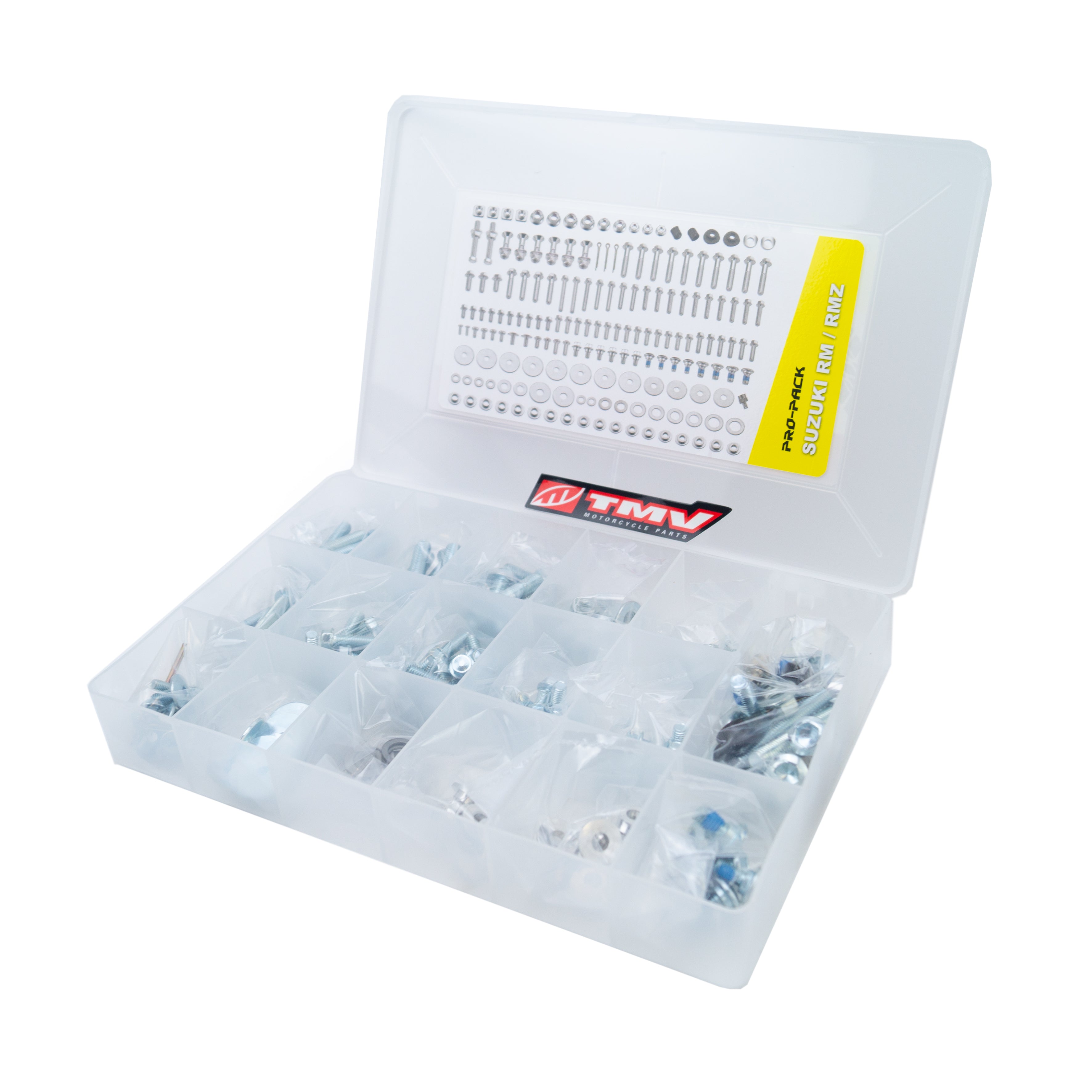 BOLT KIT FACTORY RM/RMZ 169pcs, TMV 1721730, HONDA
