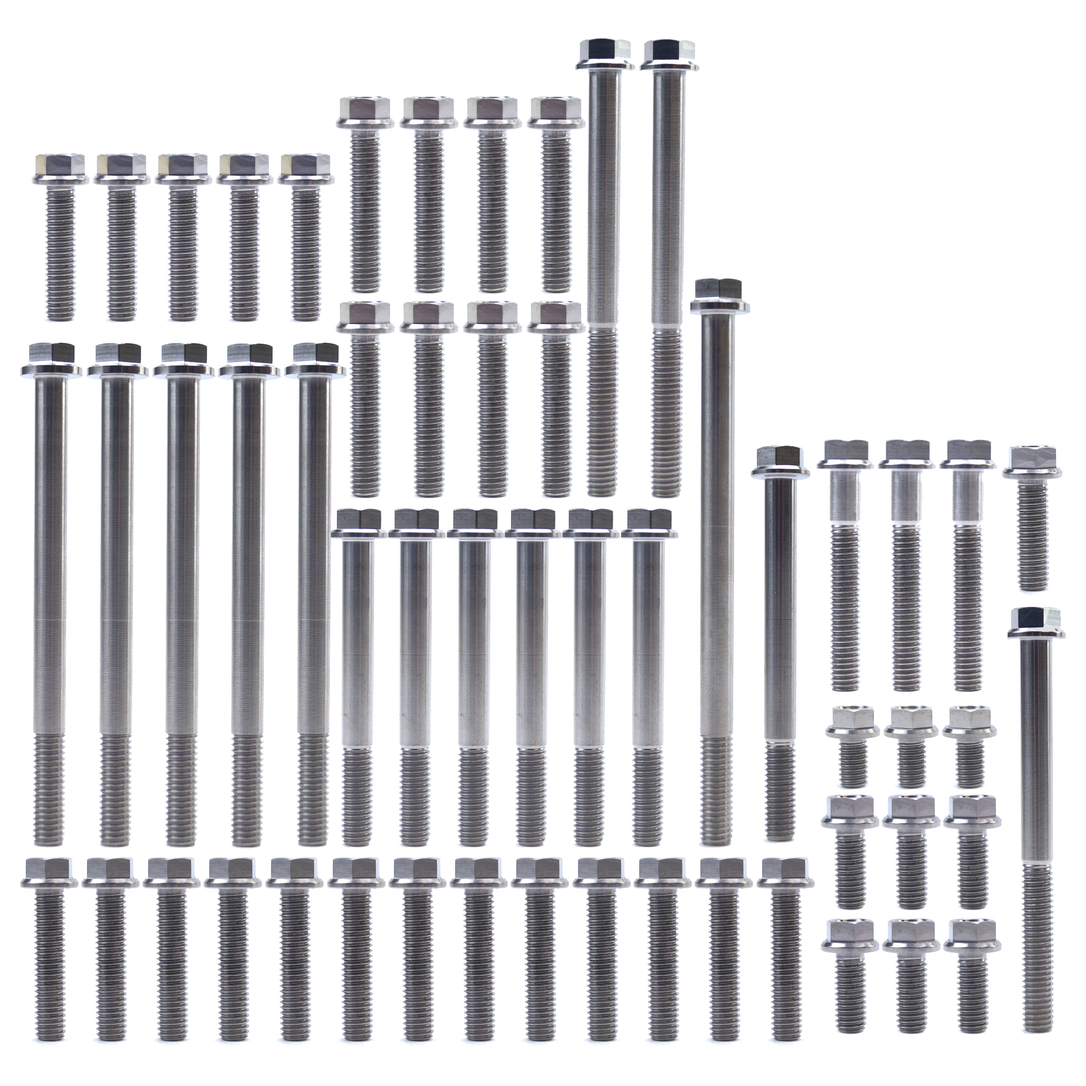 ENGINE BOLT KIT CRF 450 R 13-16, KIT SIZE 55 BOLTS !!! MADE TO ORDER !!! TITANIUM BOLT KIT