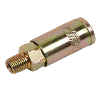 AIR LINE MALE THREAD 1/4 BSP, BAYONET QUICK COUPLER ACX01BP