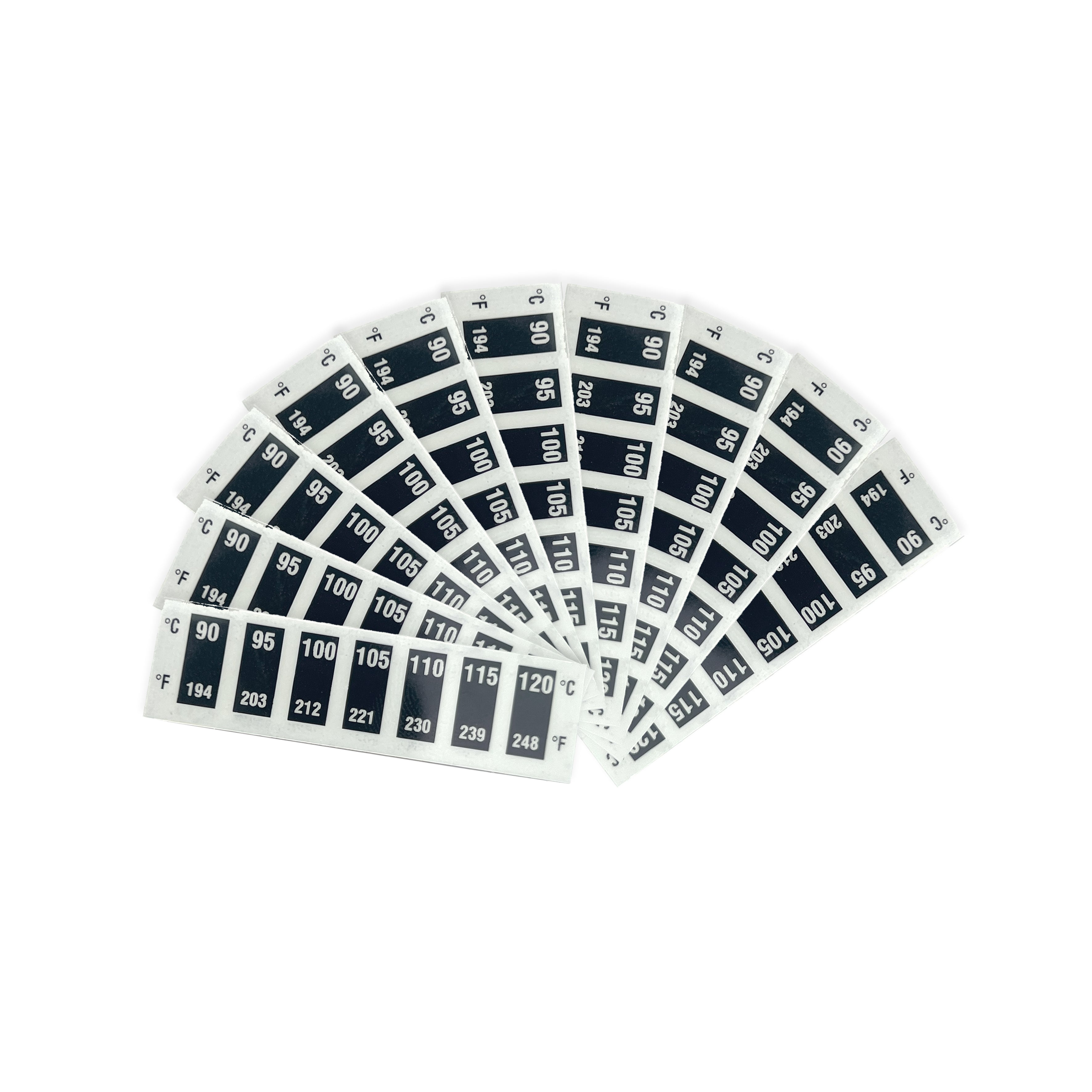 ADHESIVE THERMOMETERS 90-120