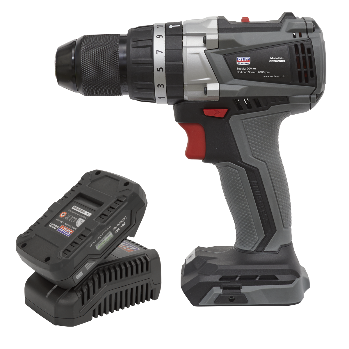 20V COMBO DRILL KIT, LITHIUM BATTERY, BRUSHLESS