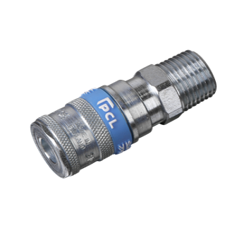 1/2 BSPT PCL MALE AIR FITTING CONNECTOR WORKSHOP AIRLINE AC73