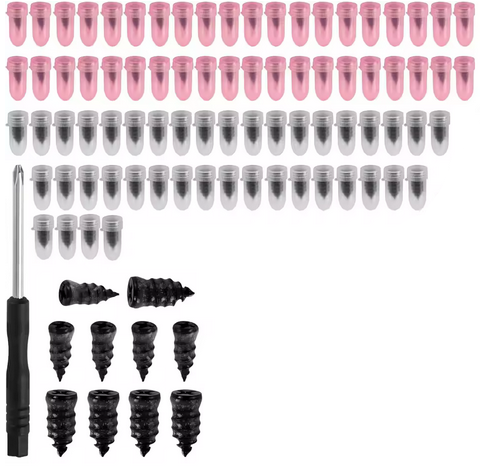 21Pcs PUNCTURE REPAIR KIT CAR VACUUM TYRE REPAIR SCREWS QUICK FIX SELF-SERVICE