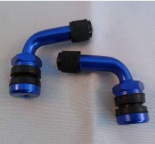 BOLT ON VALVE 90' PVR32 BLUE, WAYCOM 007022 (SOLD AS A PAIR)