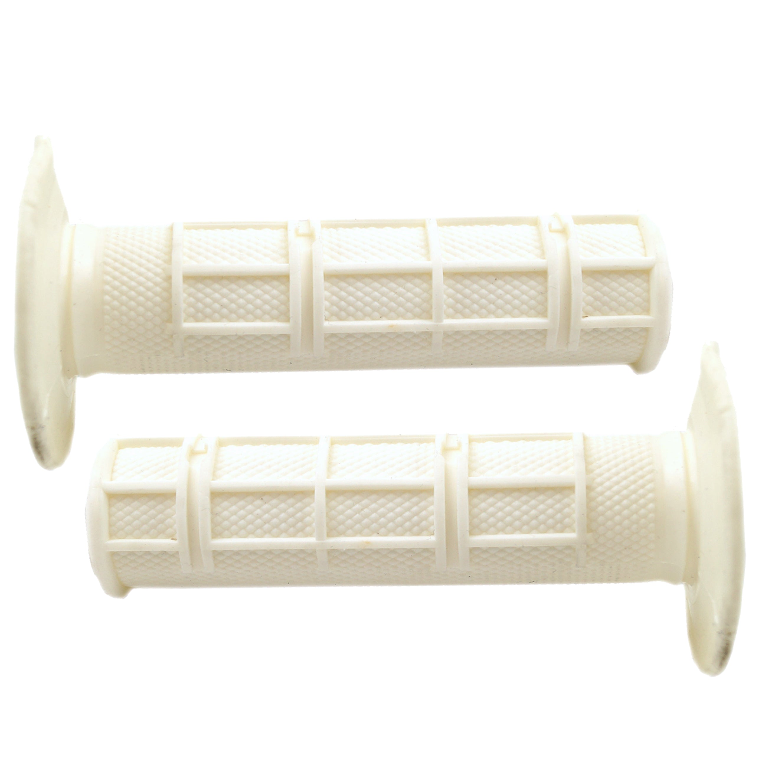 SOFT MX GRIPS 50/50 WHITE, WIRTZ PU-010 22/25mm