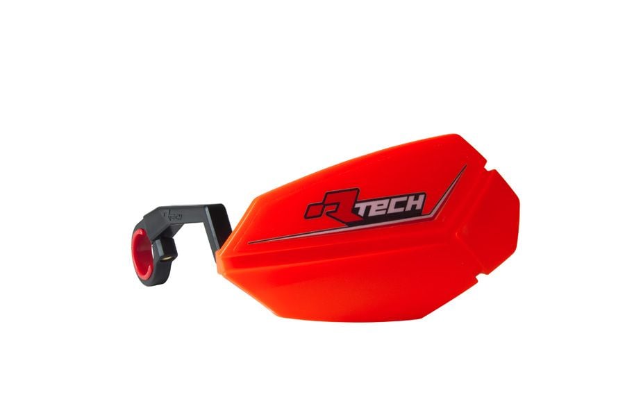 R20 BIKE BICYCLE HANDGUARDS - NEON RED - RTECH B-KITPMR20RD0