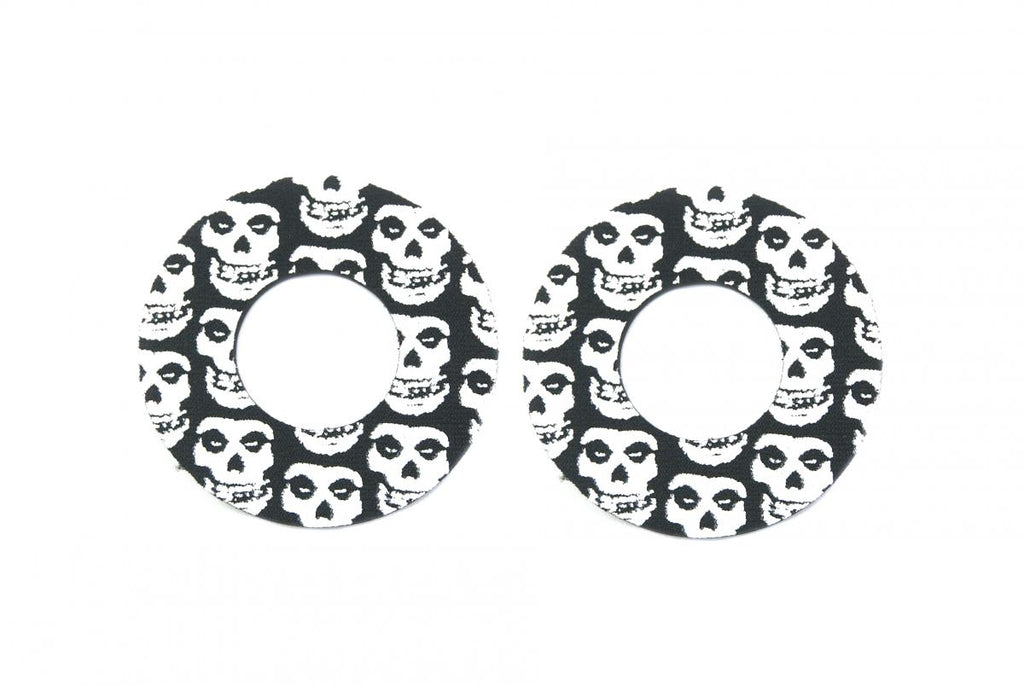 GRIP DONUTS BLACK SKULL, PAIR