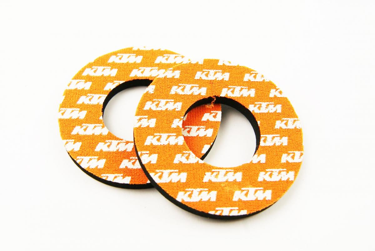 GRIP DONUTS ORANGE KTM, PAIR
