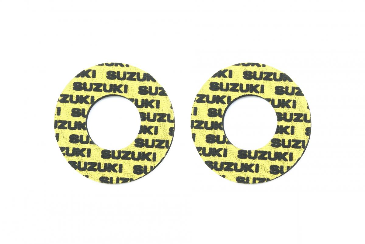 GRIP DONUTS YELLOW SUZUKI, PAIR