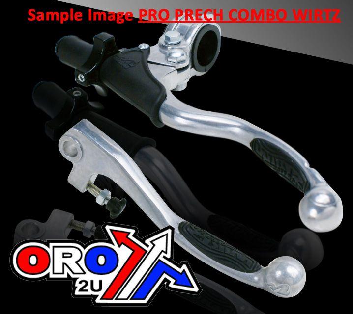 LEVER COMBO SET GRIP BLK 2-STK, WIRTZ 241-001 PRO PERCH BLACK
