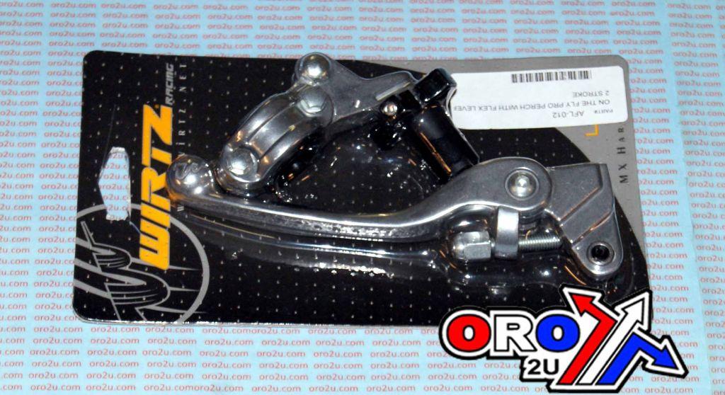 LEVER CLUTCH FLEX GRIP BLACK, WIRTZ AFL-012 PRO PERCH 2-STK