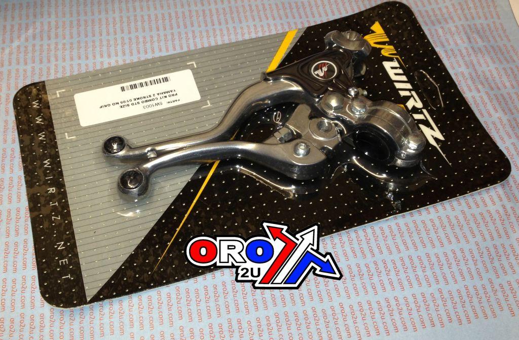 EASY PULL PRO KIT COMBO SMOOTH, WIRTZ 5W1003 LEVER SET FORGED, LONG YZ 01-05
