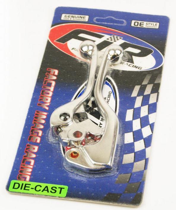 LEVER BLADE SET 00-13 KAWASAKI KX 65 85 100 125 250 CLUTCH & BRAKE BLADES DIE CAST