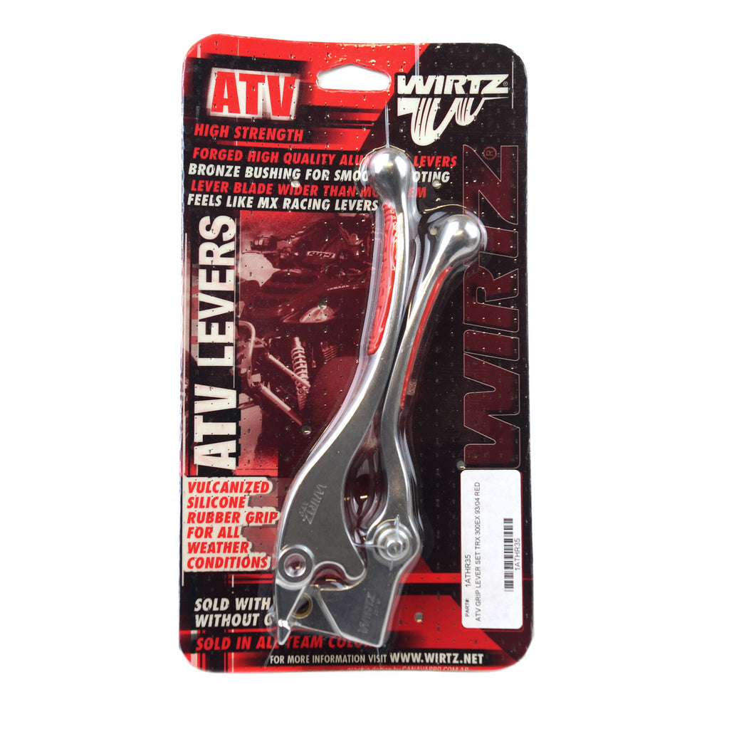 WIRTZ LEVER SET GRIP RED