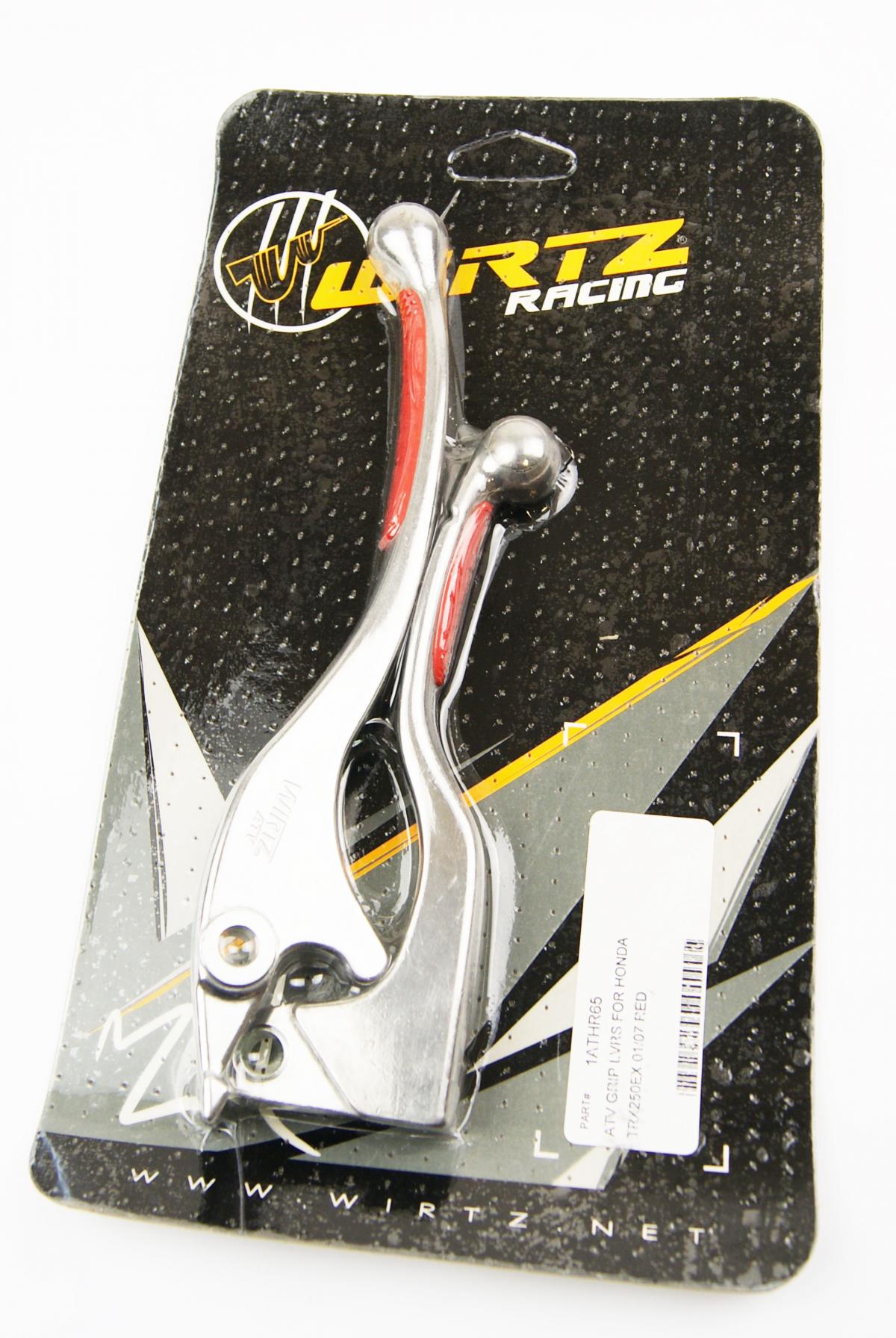 WIRTZ LEVER SET GRIP RED